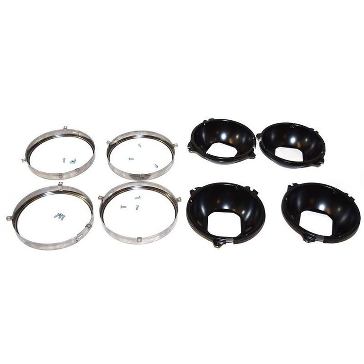 HL03-64MS Head Light Bucket Kit for 1964-1969 Chevy Chevelle, Chevy El Camino, 1966-1970 Pontiac GTO ,