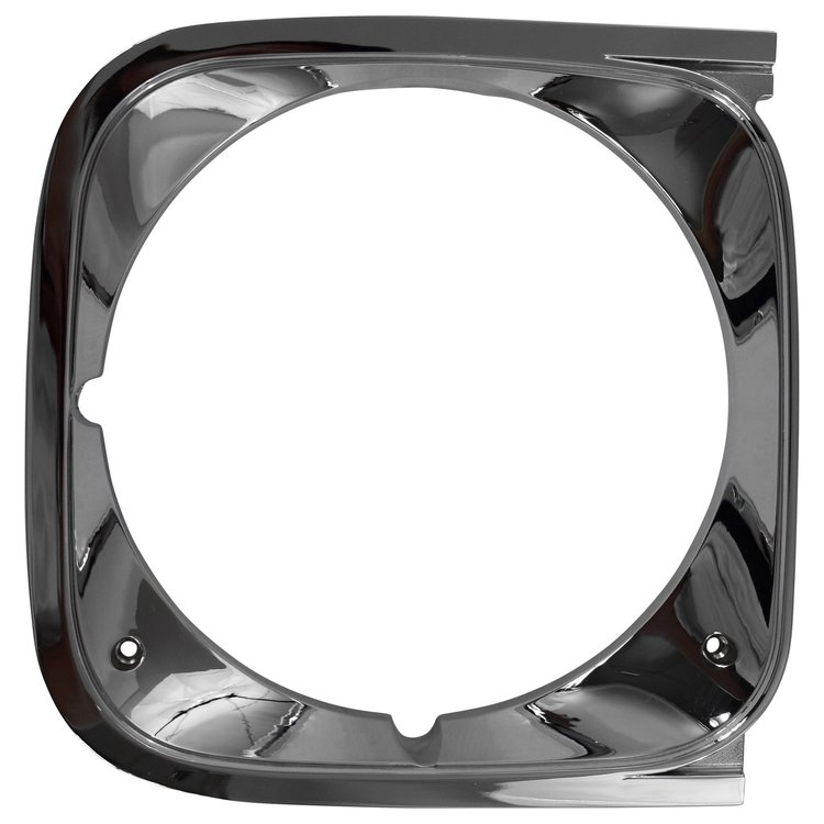 72 CHEVELLE HEAD LIGHT BEZEL LH