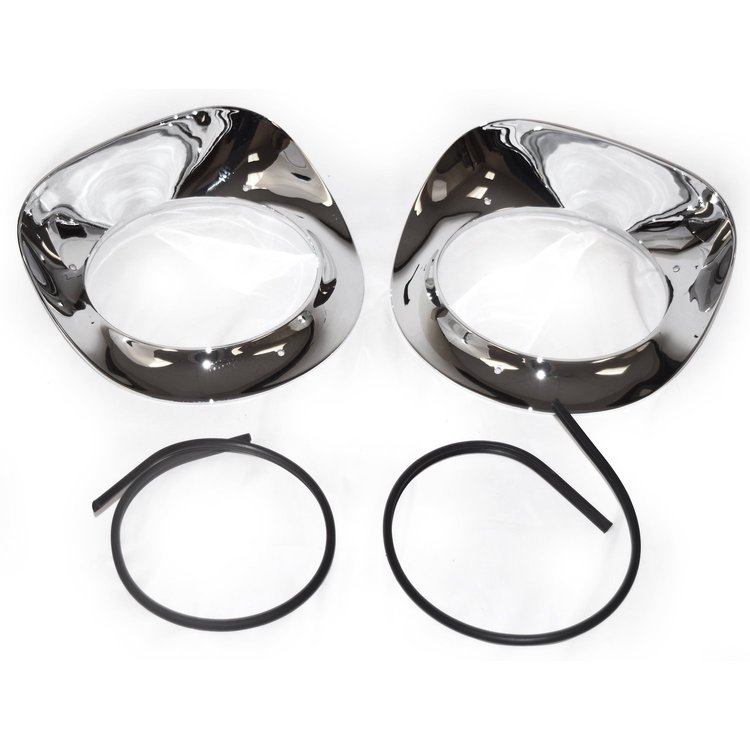 HL07-55P Head Light Bezel Set for 1955-1957 GM C/K Trucks