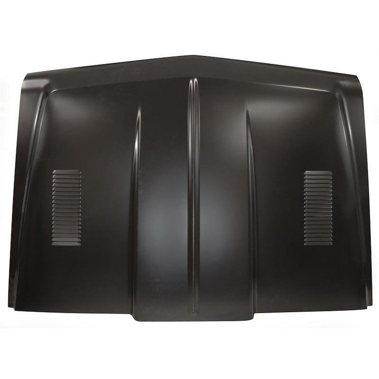 HO07-671H Steel Hood 1967-1968 Chevy C10 P/U With Cowl Induction & Vent Louvers