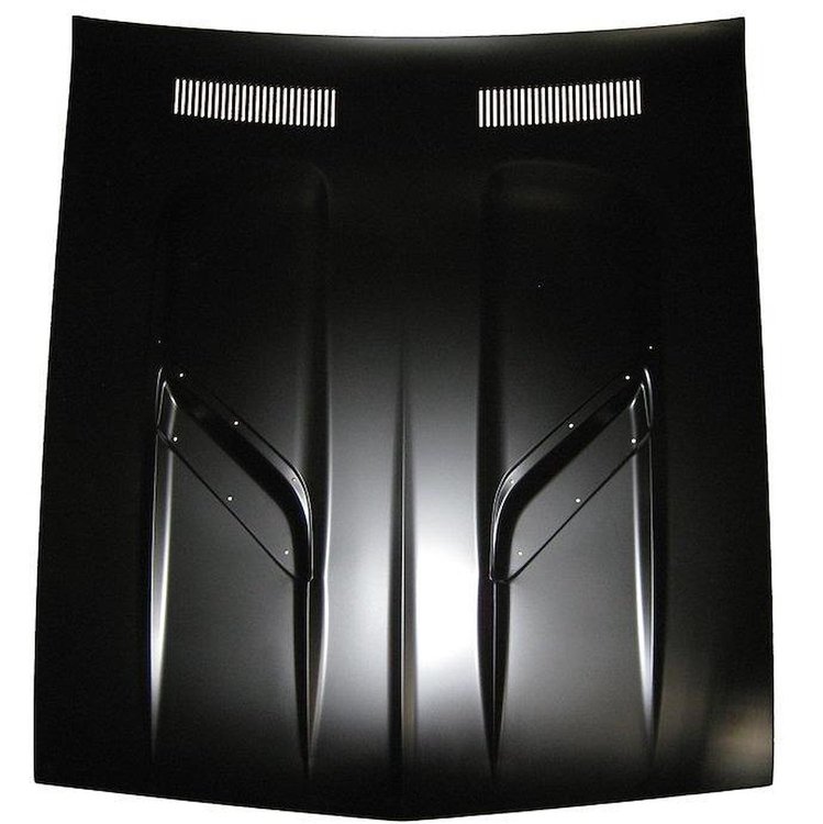 Replacement Steel Hood 1970-1974 Barracuda/"Cuda