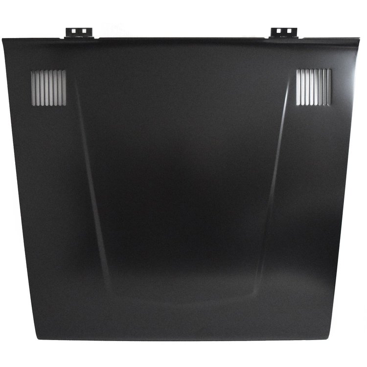 HO21-66 Replacement Steel Hood for 1966-1977 Ford Bronco, With Vent Holes