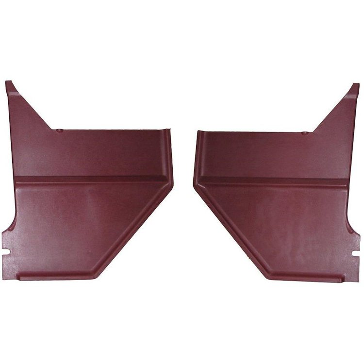 KP20-67RD Kick Panel Set for 1967 Ford Mustang Coupe and Fastback