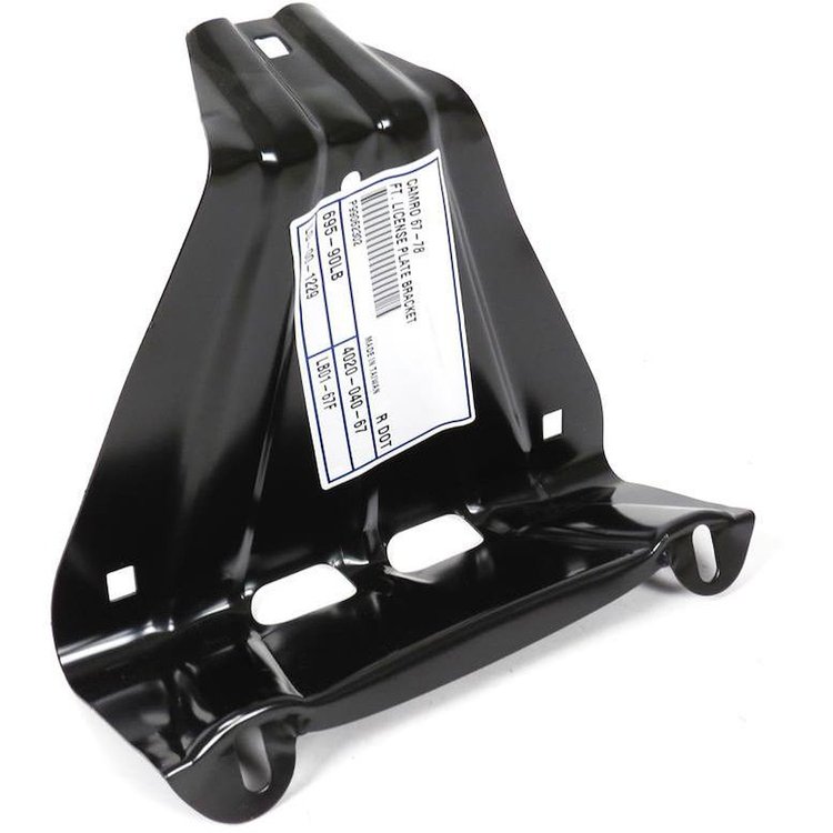 LB01-67F Front License Plate Bracket for 1968-1969 Chevy Camaro