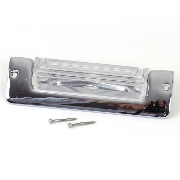 LB13-57 Rear License Plate Light Assembly for 1957 Chevy 150/210/Bel Air (Excludes Wagons/Sedan Delivery)