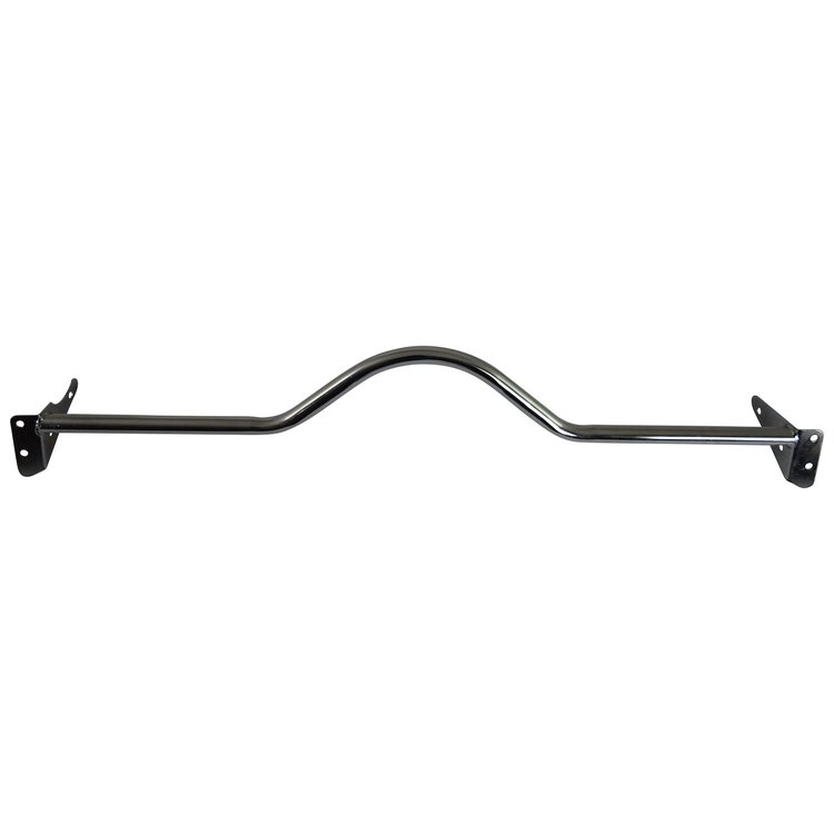 MC20-674 Strut Tower Brace for 1967-1968 Ford Mustang [Chrome, Curved]
