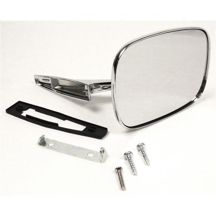 MI01-681L Door Mirror for 1968-1969 Chevy Camaro, 1969 Chevy Chevelle, 1969-1972 Chevy El Camino, 1968 Pontiac Firebird