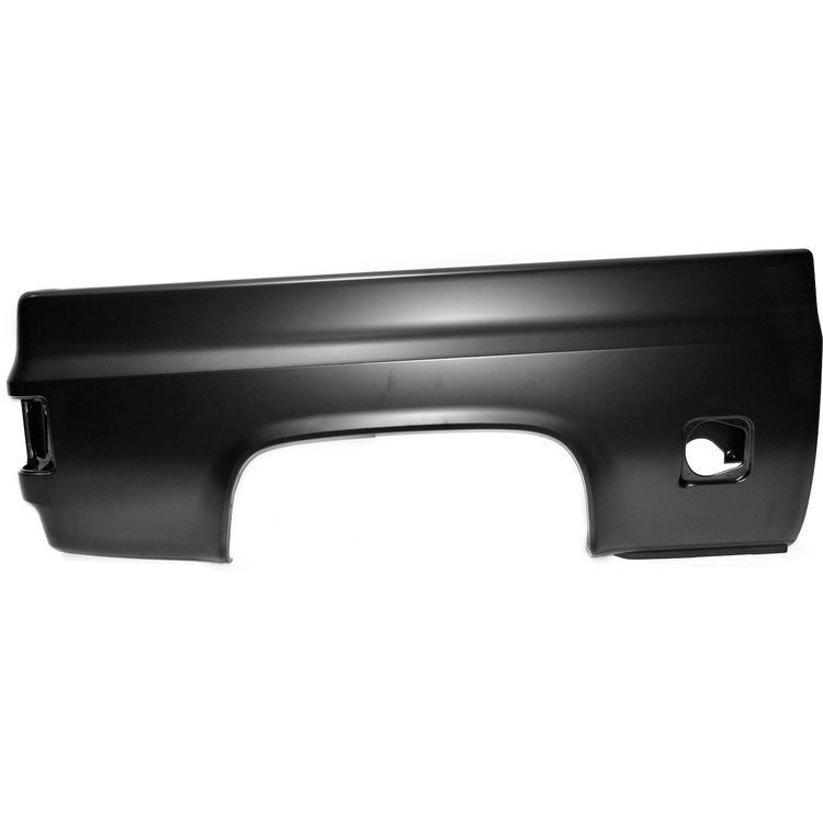 79-87 CHEVY TRUCK C/K SHORTBED FLEETSIDE BED SIDE RH W/SQUARE GAS FILLER HOLE