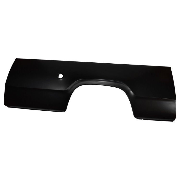 PB14-721L Bedside Skin for 1972-1980 Dodge Truck Long Bed [With Round Fuel Hole, Left/Driver Side]
