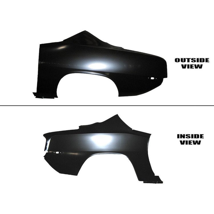 QP10-721LOE Complete Quarter Panel 1972-1974 Barracuda Hardtop