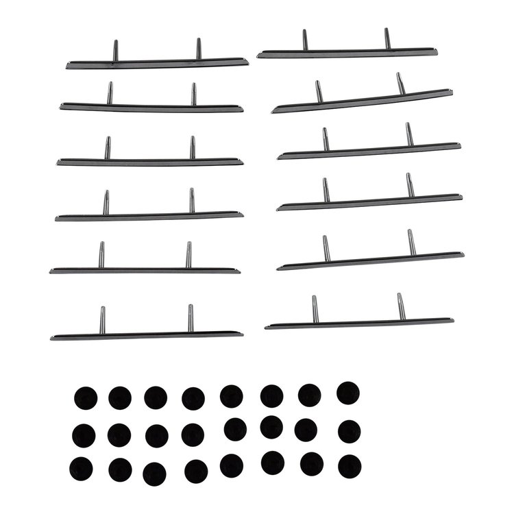 QP11-67P Quarter Panel Ornaments for 1967-1968 Pontiac Firebird