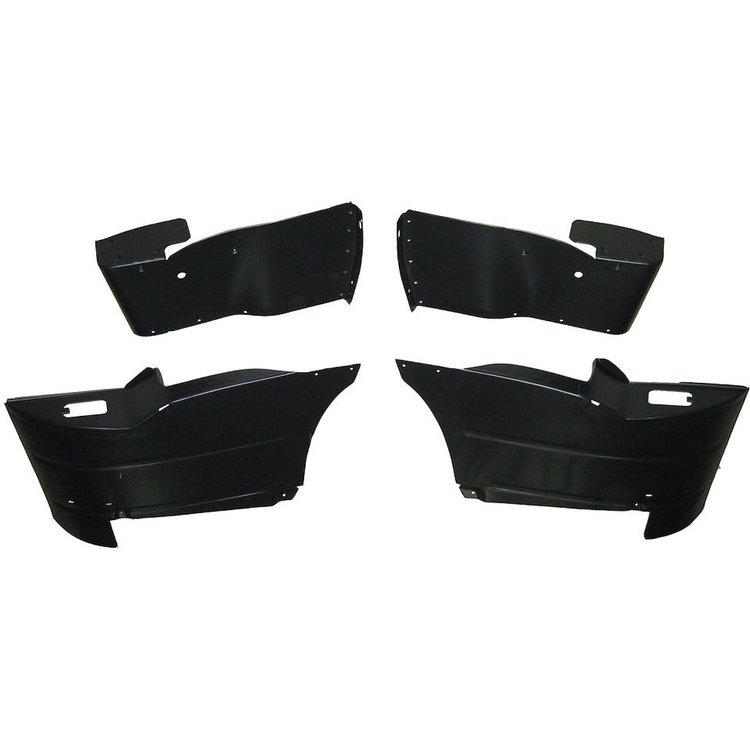 QP13-551ARL/ Rear Seat Arm Rest Structure Set, 1956-1957 Chevy Convertible