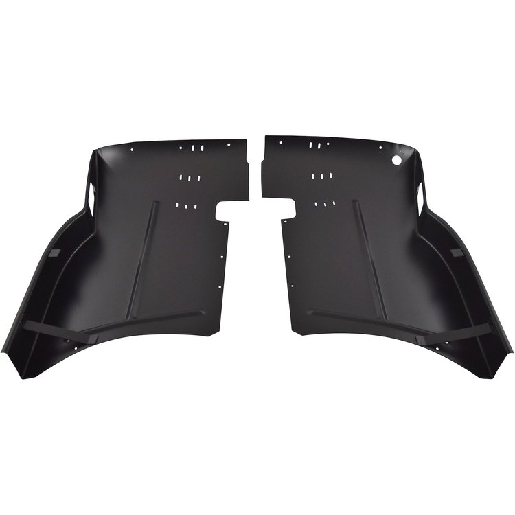 QP13-55ARL/R Rear Seat Arm Rest Structure 1955-1957 Chevy Hardtop Pair