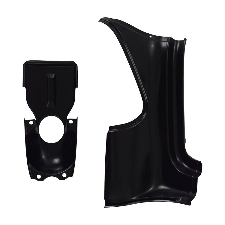 QP13-56RL Quarter To Trunk Corner Panel for 1956 Chevy Bel Air /210 Non-Wagon Cars [Left/Driver Side]