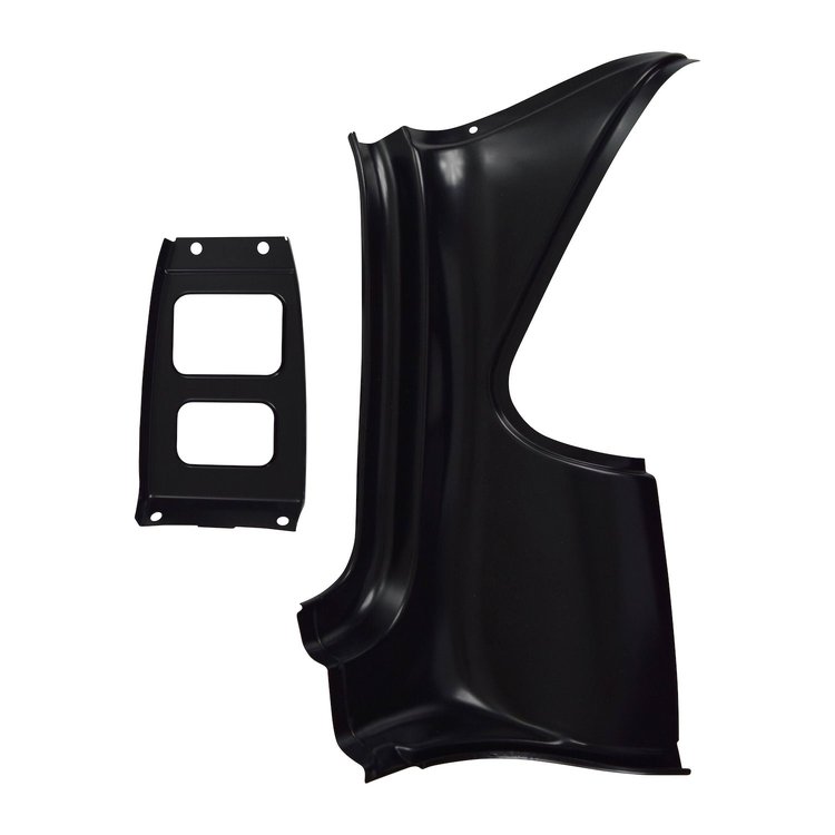 QP13-56RR Quarter To Trunk Corner Panel for 1956 Chevy Bel Air /210 Non-Wagon Cars [Right/Passenger Side]