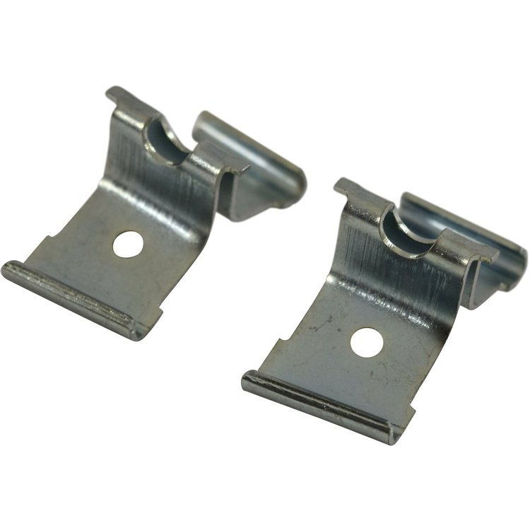 Corner Fin Moulding Retaining Clip Pair 57 Chevy