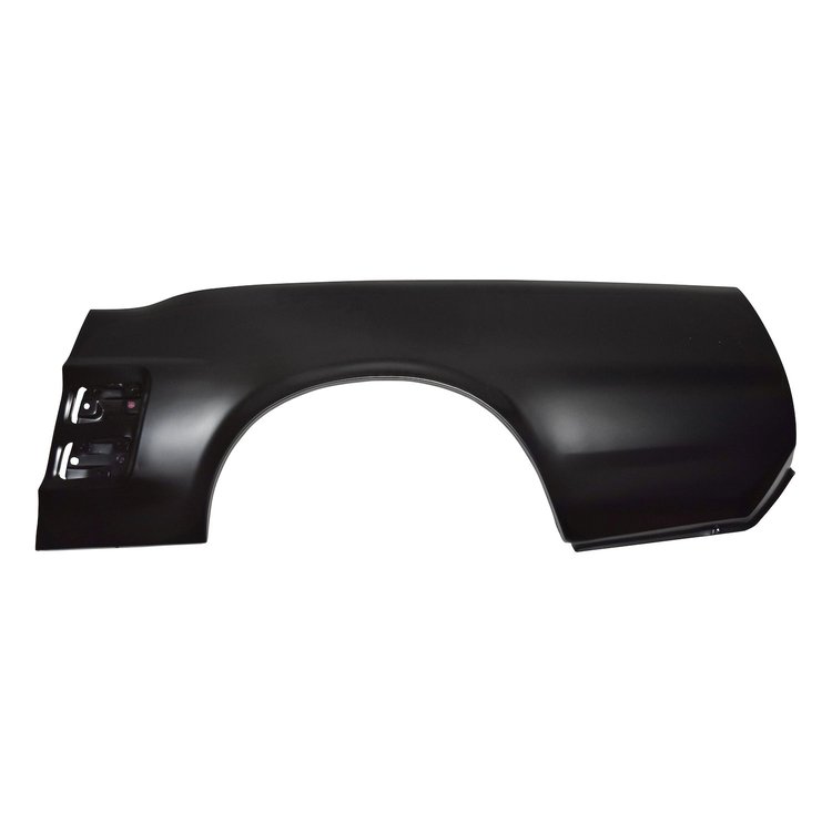 QP20-671L Quarter Panel Skin 1967 Ford Mustang Coupe/Convertible With Louver Bracket LH
