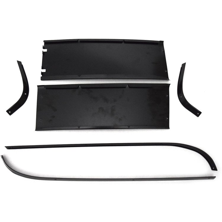 QP20-67RF Rear Roof Filler Panel and Trim Molding Kit for 1967-1968 Ford Mustang