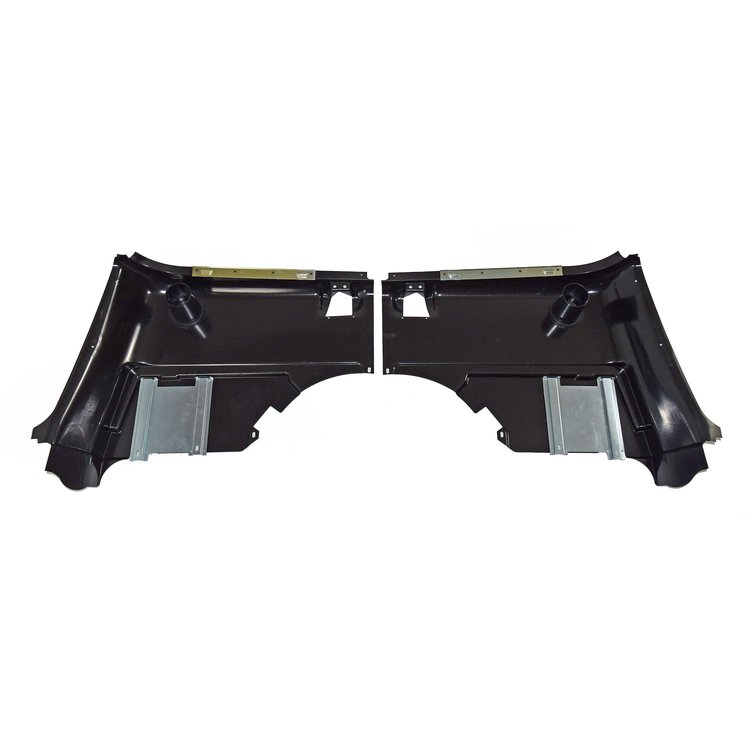 QP20-67RT Quarter Panel Interior Trim Set for 1967-1968 Ford Mustang Fastback