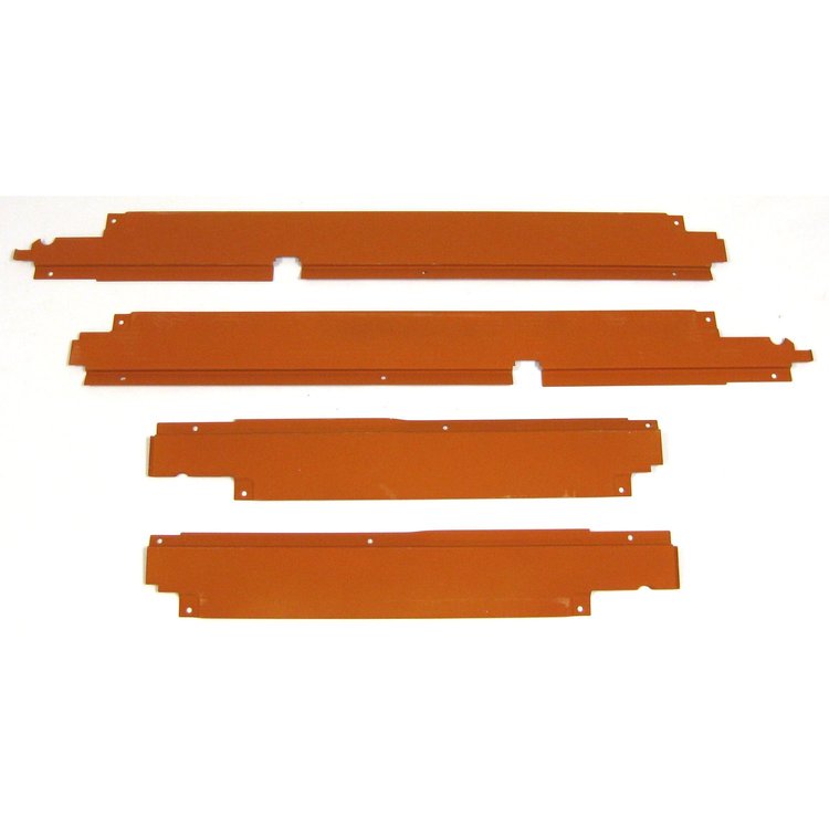 RP13-554T Rocker Panel Top Cover Set 1955 -1957 Chevy 4-Door Hardtop