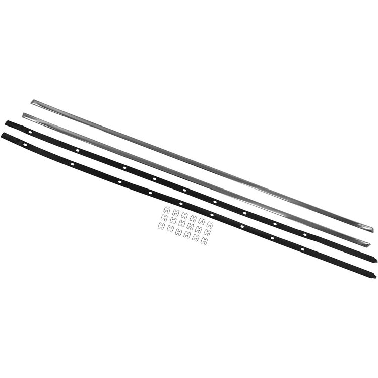 RP32-73M for 1973-1981 Mercedes-Benz C107 SLC Rocker Panel Side Moulding Set
