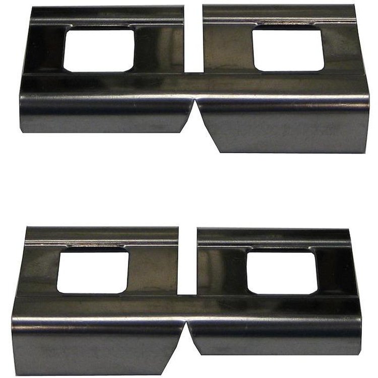 ROOF RAIL WEATHER STRIP CHANNEL CORNER CONNECTOR PAIR 67 CAMARO
