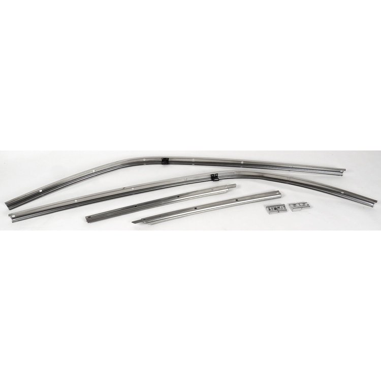 RR01-67P Roof Rail Weather Strip Channel Set 1967 Chevy Camaro
