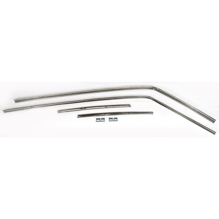 RR03-64P Roof Rail Inner Weatherstrip Channel Set 1964-1965 Chevy Chevelle