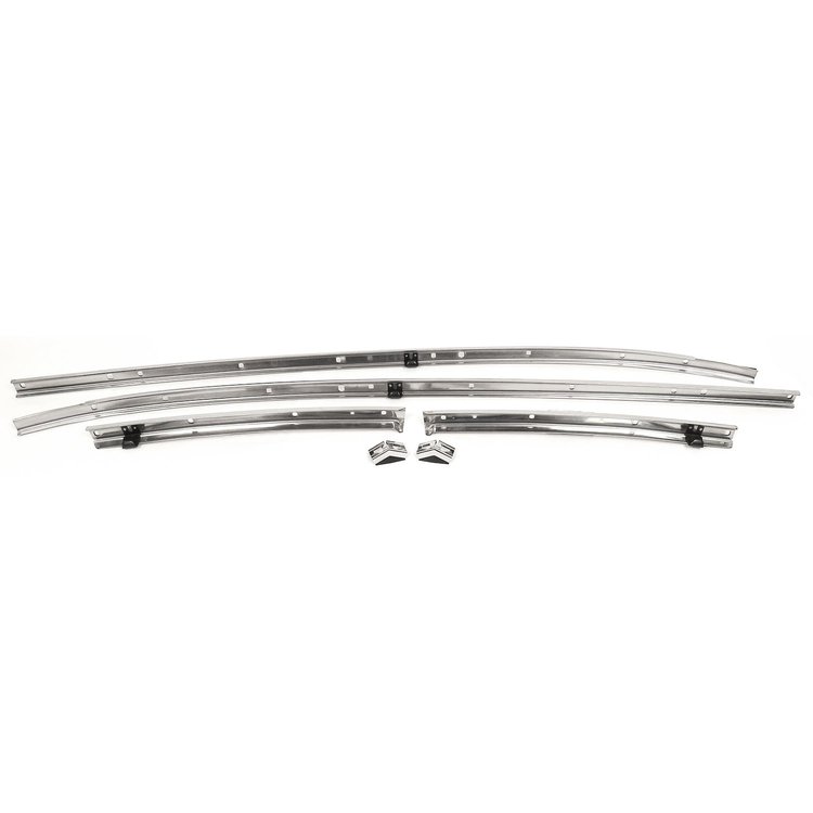 RR03-70P Roof Rail Weatherstrip Channel Set for 1970-1972 Chevy Chevelle