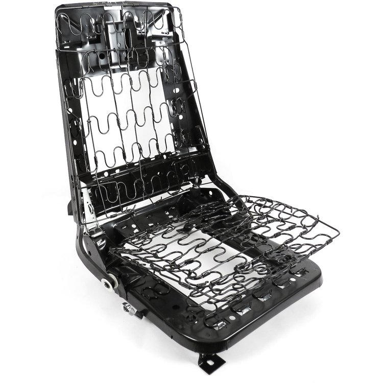 SB01-69R Complete Seat Frame 1969 Chevy Camaro Without Headrest RH