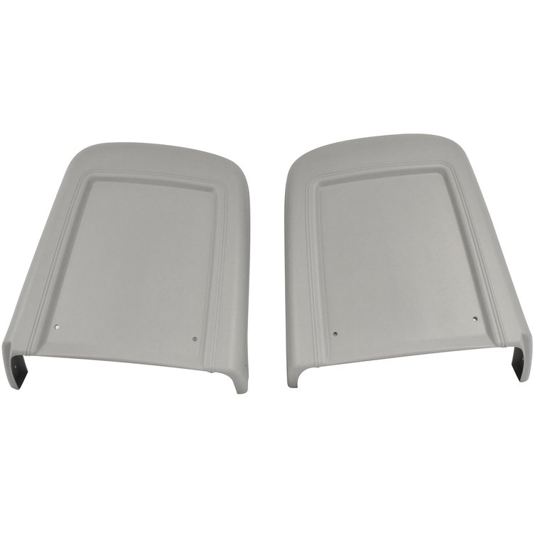 Bucket Seat Back Panels for 1967 Ford Mustang Deluxe, Shelby [Grey]