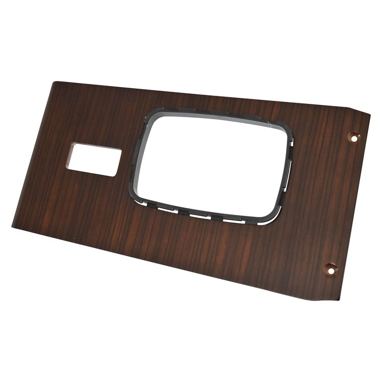 SH32-71Z for 1971-1981 Mercedes-Benz R107 Shifter Wood Cover W/ Hazard (Zebrano Wood)