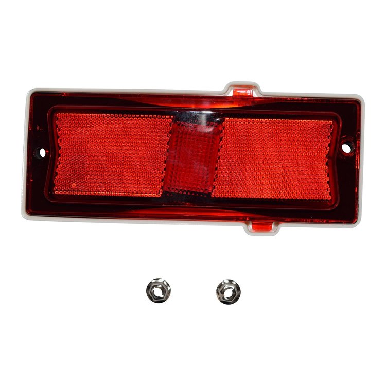 SM03-70R Side Marker Turn Signal Light Lens for 1970-1972 Chevy Chevelle