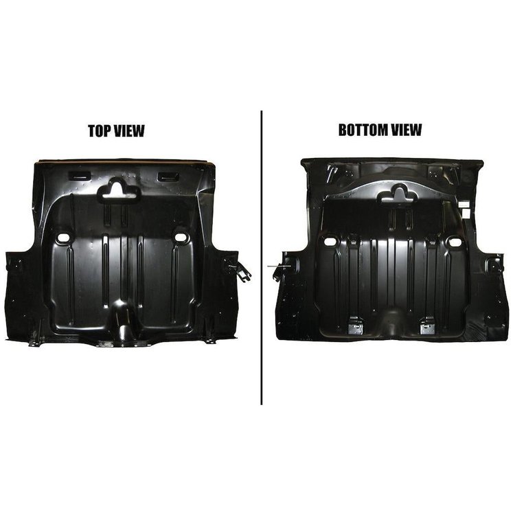 TF01-691 Complete Trunk Floor for 1969 Chevy Camaro/Pontiac Firebird, For Rear Wheel Mini Tub Applications