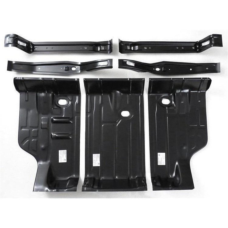 TF03-68S Trunk Floor Pan Kit for 1968-1972 Buck, Oldsmobile, Pontiac A-Body [7-Piece Kit] 
