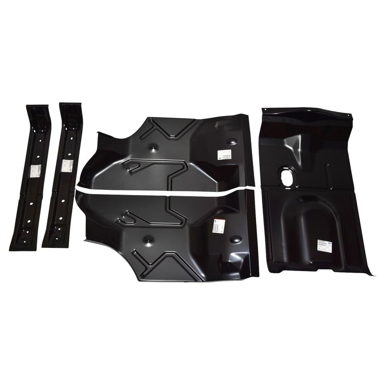 TF03-738S Trunk Floor GM A-Body 1973-1977 8-Piece Kit Complete with Braces
