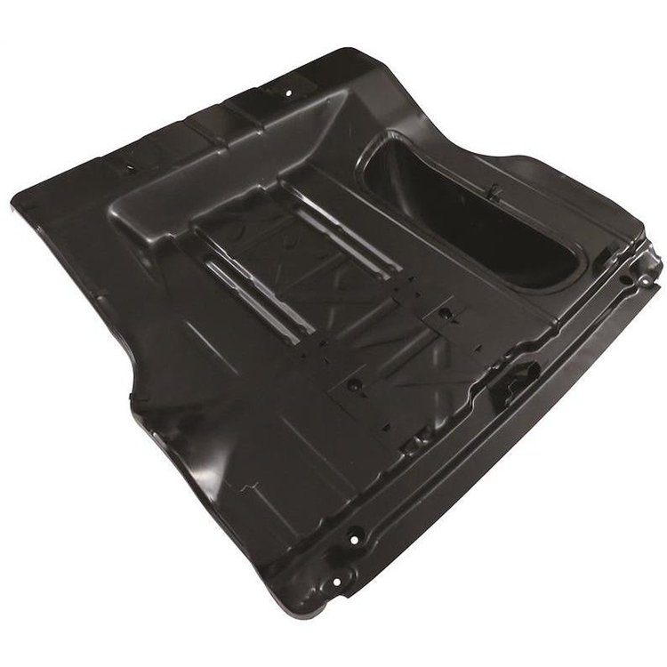 TF13-55 Complete Trunk Floor Pan With Spare Tire Well and Gas Tank Straps for 1955-1957 Chevy Bel Air