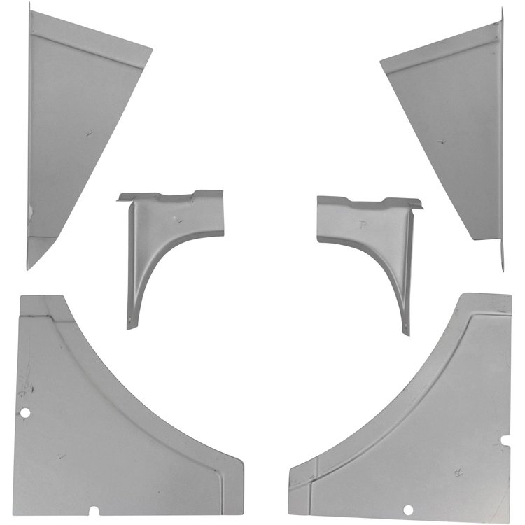 TF13-551WE Trunk Floor Pan Spare Tire Well Extension Kit for 1955-1957 Chevy Nomad/Station Wagon/Sedan Delivery