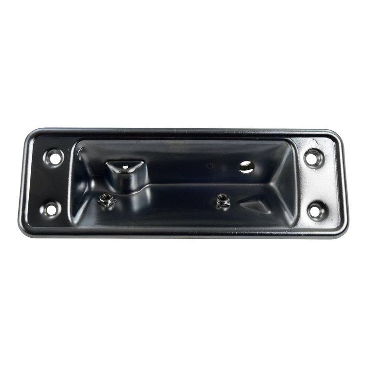 TG15-67HP Tailgate Release Handle Backing Plate for 1967-1972 Ford F-100, F-250, 1966-1977 Ford Bronco