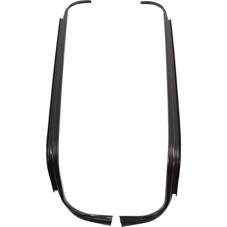 Trunk Lid Weatherstrip Gutter Set 1963-1964 Chevy Impala