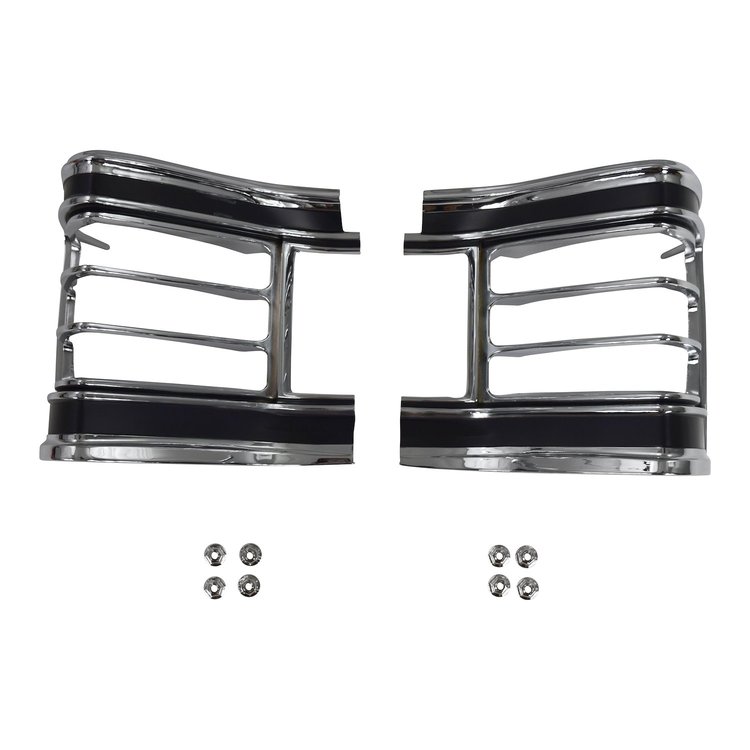 TP03-67B Tail Light Bezel Set for 1967 Chevy Chevelle