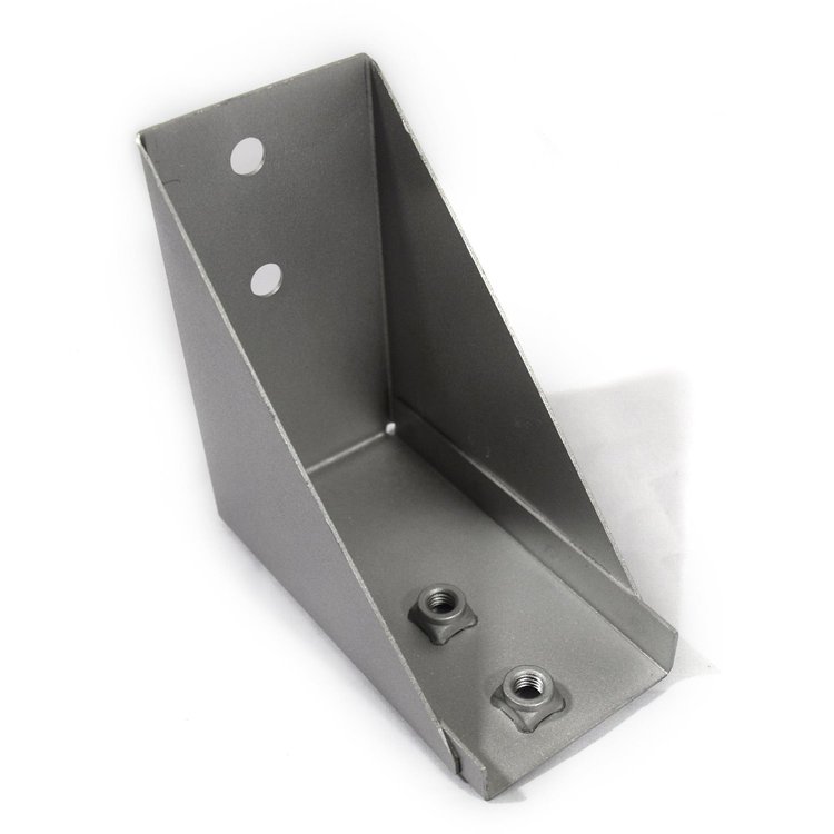 VP31-55RBL for 1955-1967 Volkswagen T1 Rear Valance Mounting Bracket Weld Thru Primer Left/Driver Side