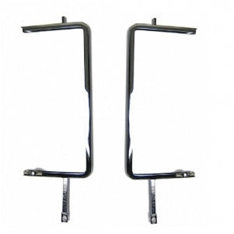 VW13-552FP Vent Window Inner Frames 1955-1957 Chevy Hardtop Pair