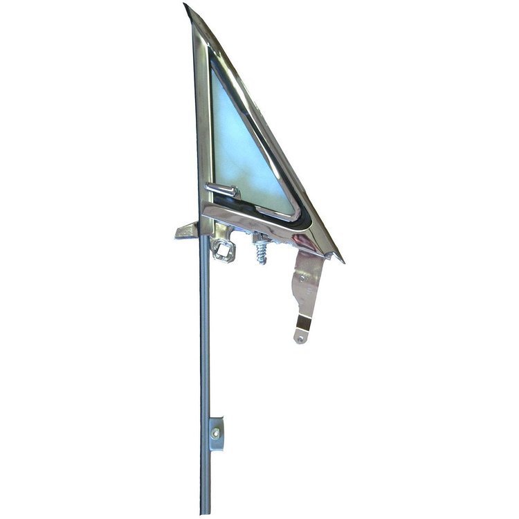VW20-681TL Vent Window Assembly 1968 Ford Mustang Tinted Glass LH
