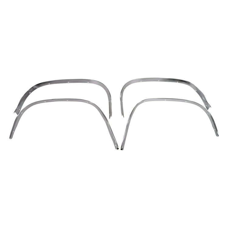 WL03-70S Wheel Well Molding Trim Set for 1970-1972 Chevy Chevelle Coupe/Convertible