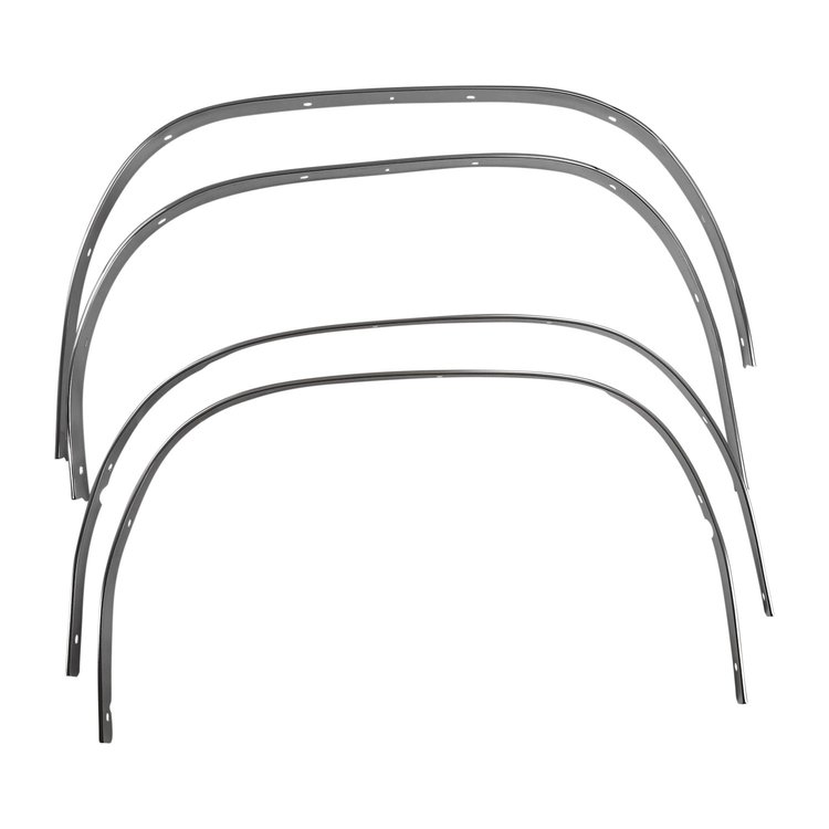 WL11-69S Wheel Well Molding Trim Set for 1969 Pontiac Firebird