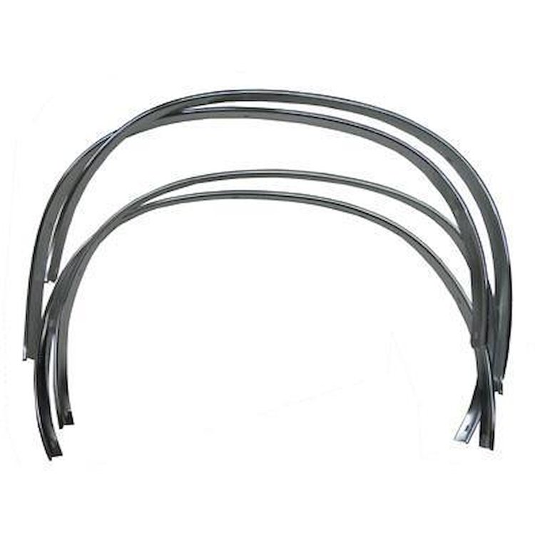 WL20-70S Wheel Well Molding Trim Set for 1970 Ford Mustang Coupe/Convertible
