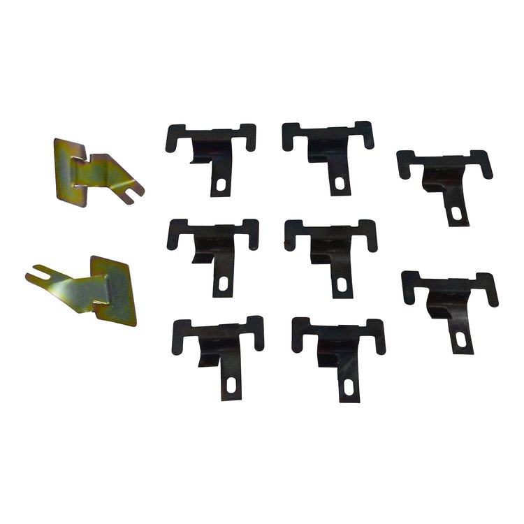 WS01-67C Lower Windshield Molding Clips for 1967-1969 GM F-Body Coupe, 1968-1972 Chevy Nova
