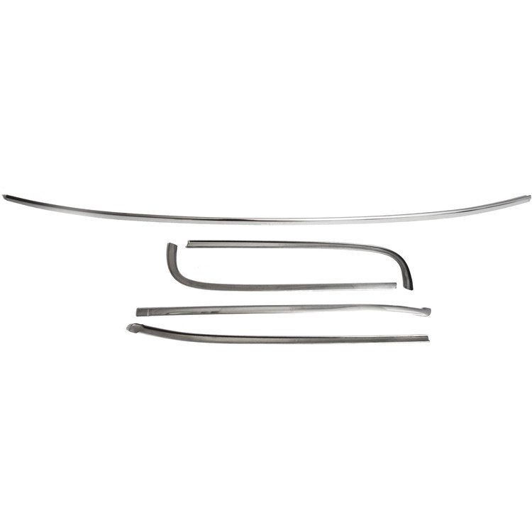 WS03-66FRP Windshield Reveal Molding Set for 1966-1977 GM A-Body 2-Door Hardtop