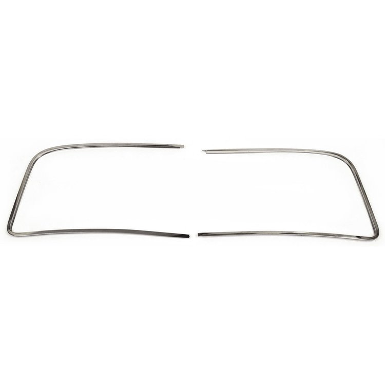 WS07-47S Front Windshield Moulding 1947-1953 Chevy C10 P/U Pair